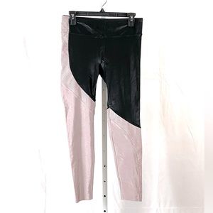 Koral Venus Infinity alvorada/black mesh high rise athletic leggings L 782